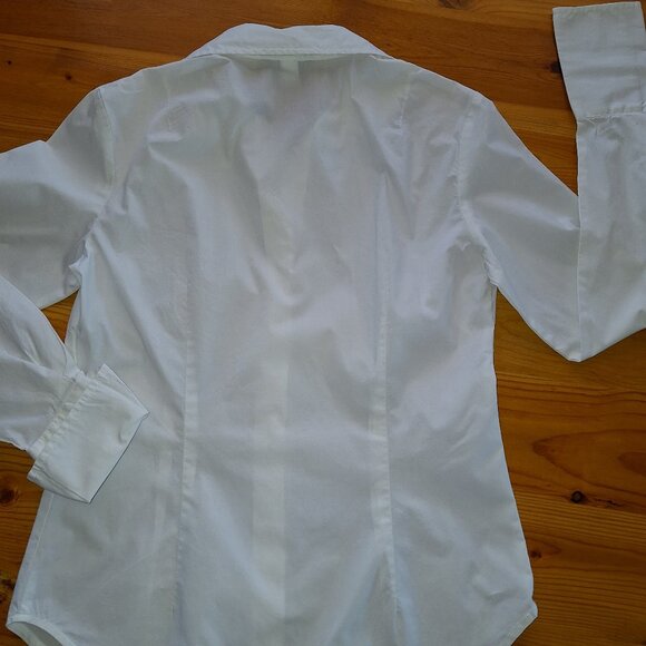 Vintage Moda International Long Sleeve Button-Up Blouse - Picture 2 of 8